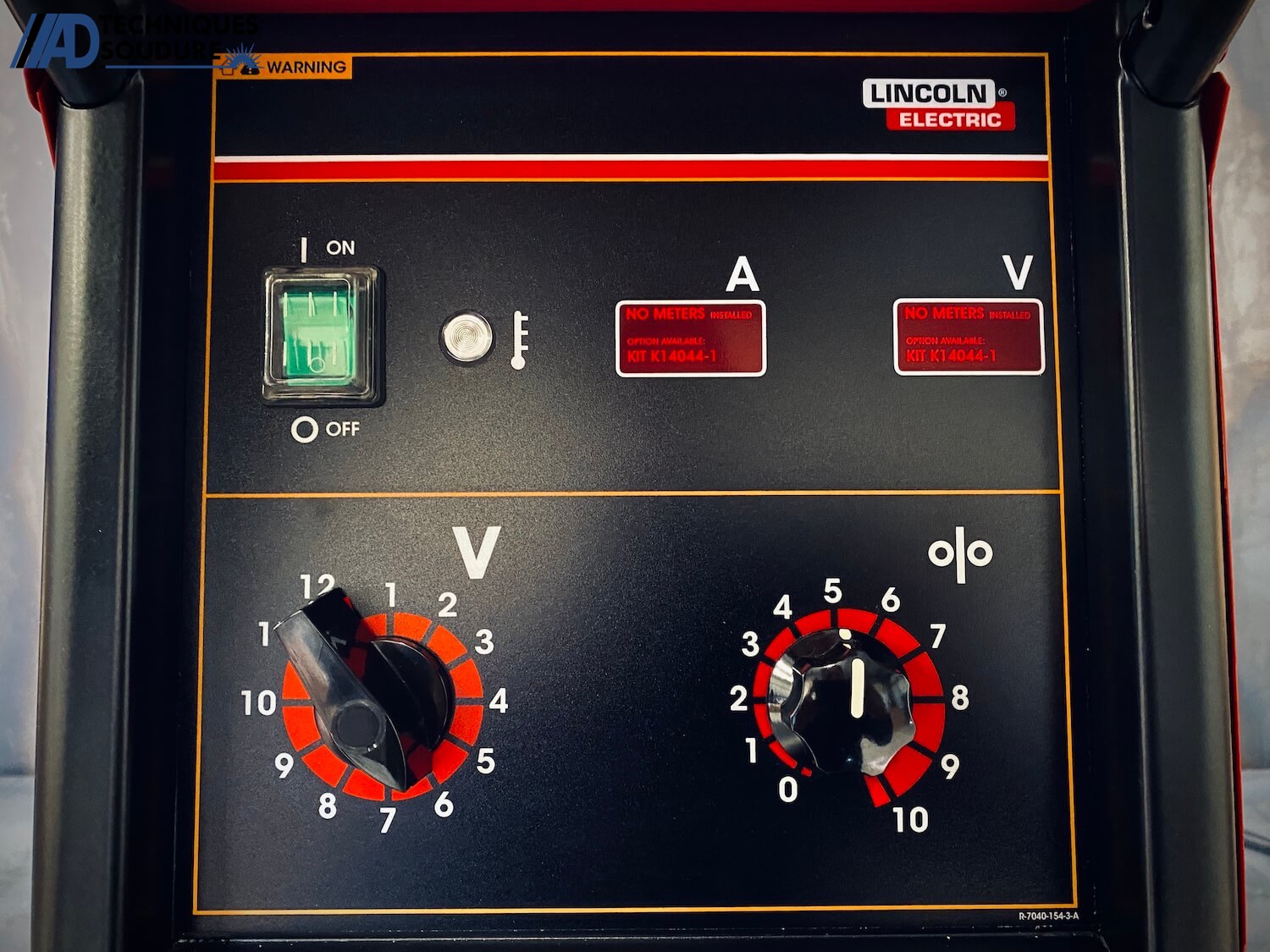 Panneau de commande poste à souder MIG/MAG powertec 231C Lincoln Electric monophasé Panneau de commande poste à souder MIG/MAG powertec 231C Lincoln Electric monophasé