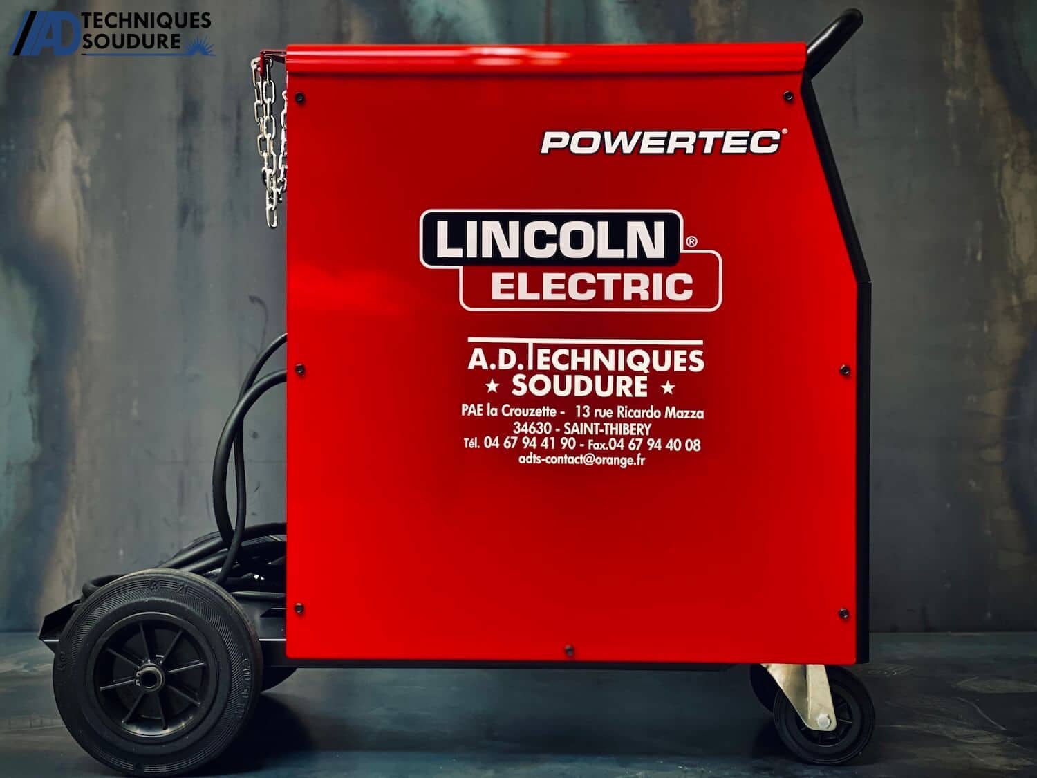 Poste à souder MIG/MAG powertec 231C Lincoln Electric monophasé Poste à souder MIG/MAG powertec 231C Lincoln Electric monophasé