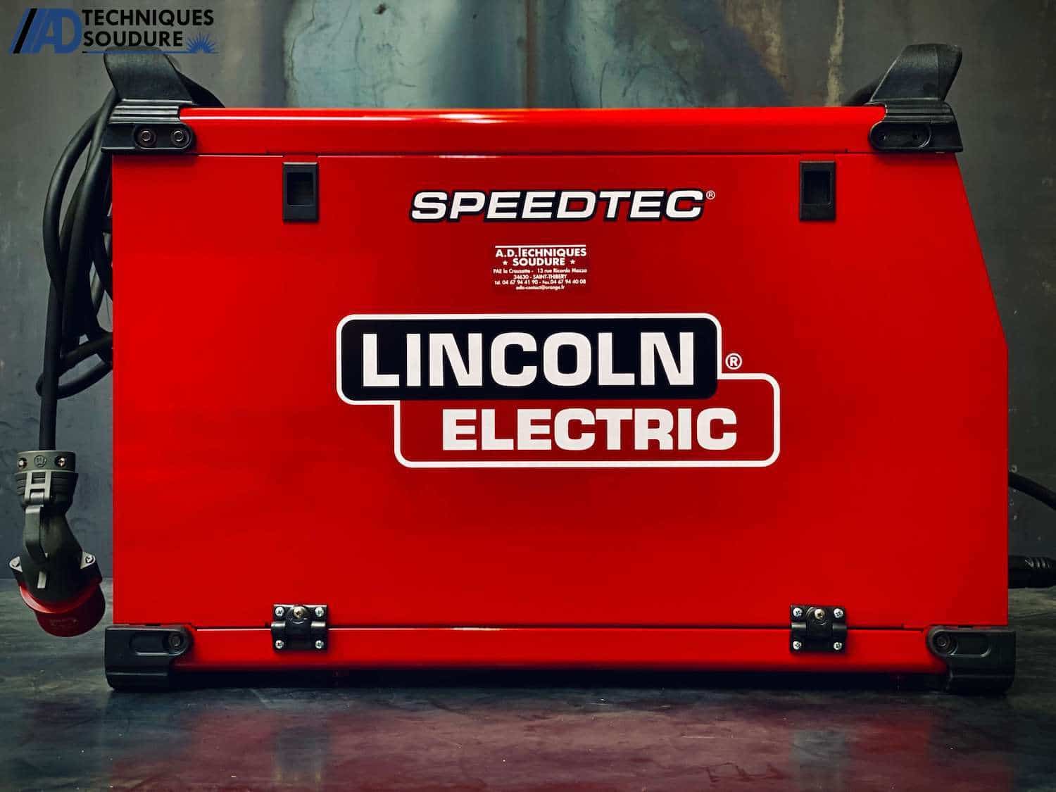 Poste à souder MIG-MAG SPEEDTEC 320CP Multi-procédés, pulsé, synergique Lincoln Electric triphasé